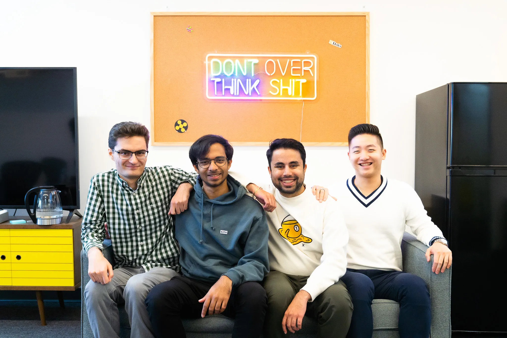 Members of the Dots team collaborating